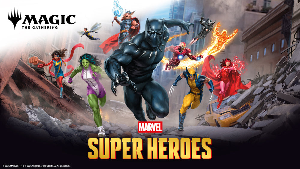Magic Presents: Marvel Superheroes Two-Headed Giant Pre-Release - Sunday 6/21/2026 @ 1PM