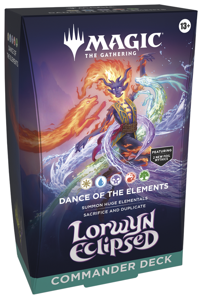 Magic The Gathering: Lorwyn Eclipsed - Commander Deck: Dance of the Elements (Pre-Order) (In-Store Only)
