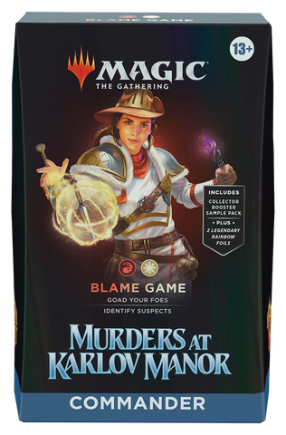Murders at Karlov Manor - Commander Deck Blame Game - Pre-Order