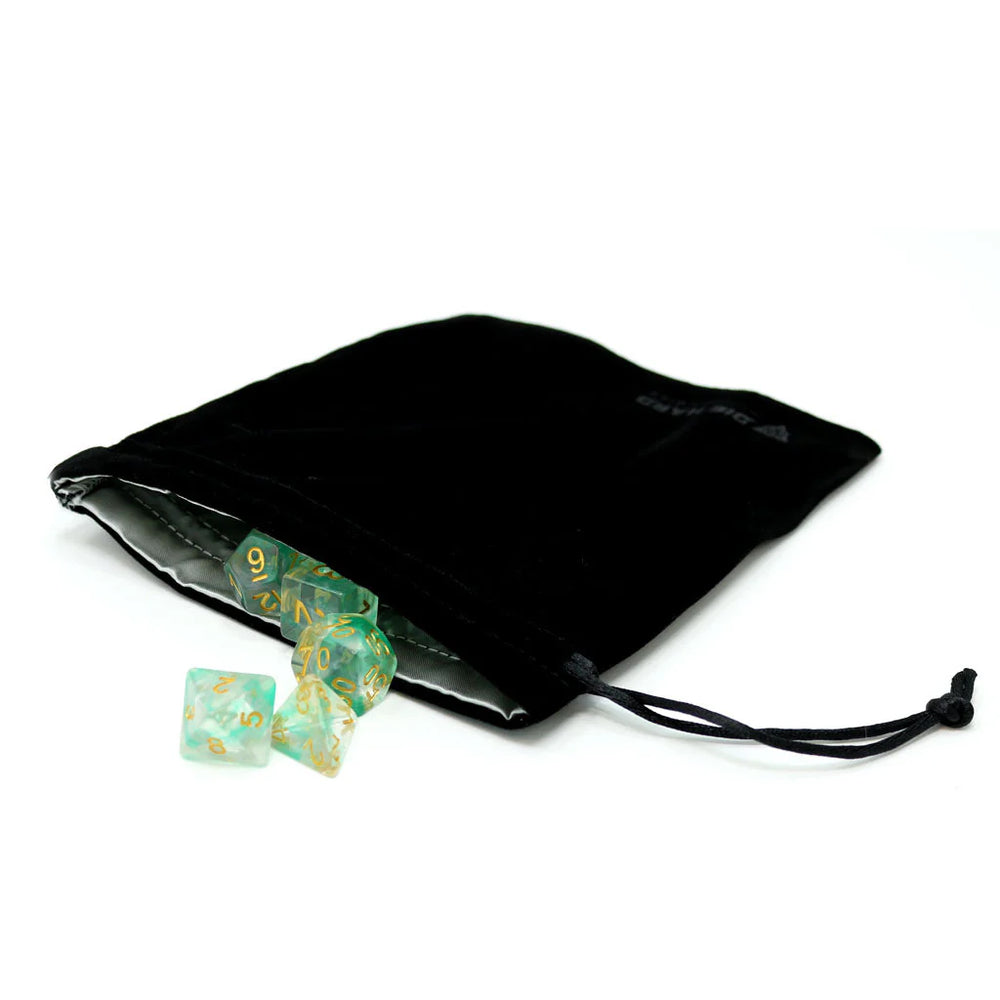 Die Hard: Velvet Dice Bag - Medium Black