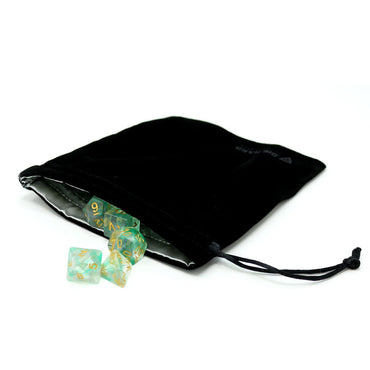 Die Hard: Velvet Dice Bag - Medium Black