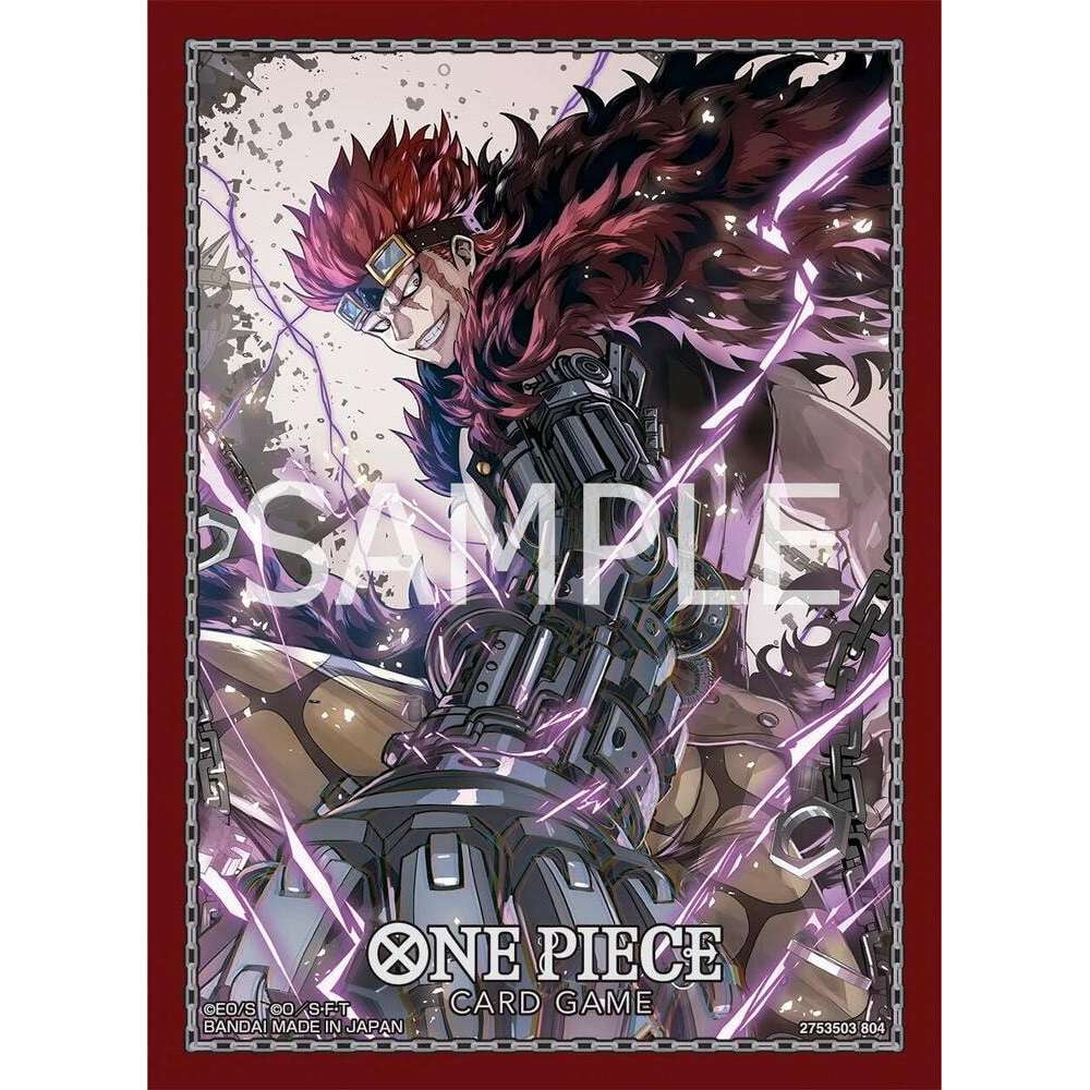 ONE PIECE Card Game Official Card Sleeve Series 9 - Eustace Kid (70 ct)