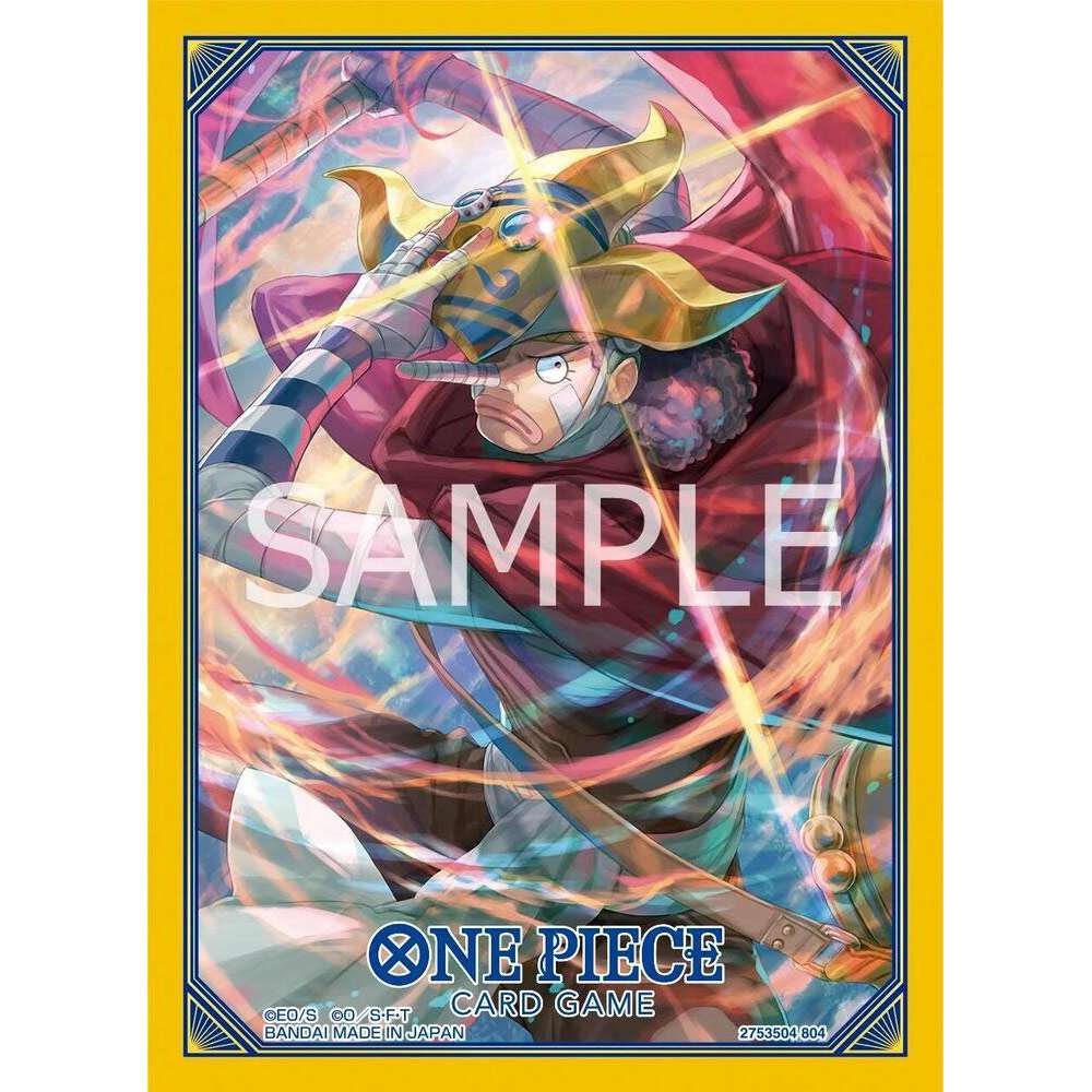 Bandai One Piece Trading Card Supplies - Deck Protectors - SOGEKING (70 Sleeves)