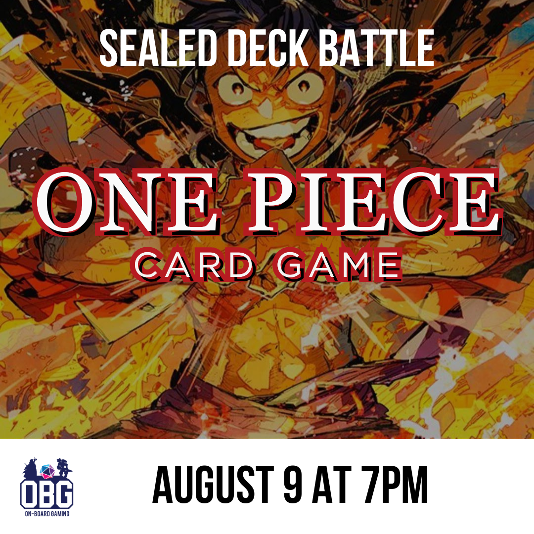 One Piece Sealed Deck Battle 8/09/2024 ticket - Fri, Aug 09 2024