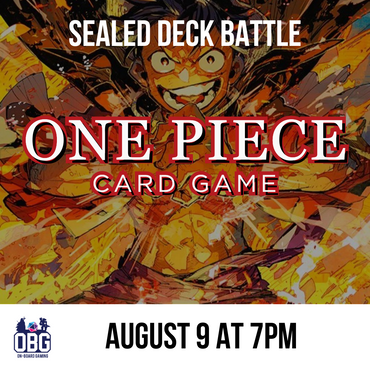 One Piece Sealed Deck Battle 8/09/2024 ticket - Fri, Aug 09 2024