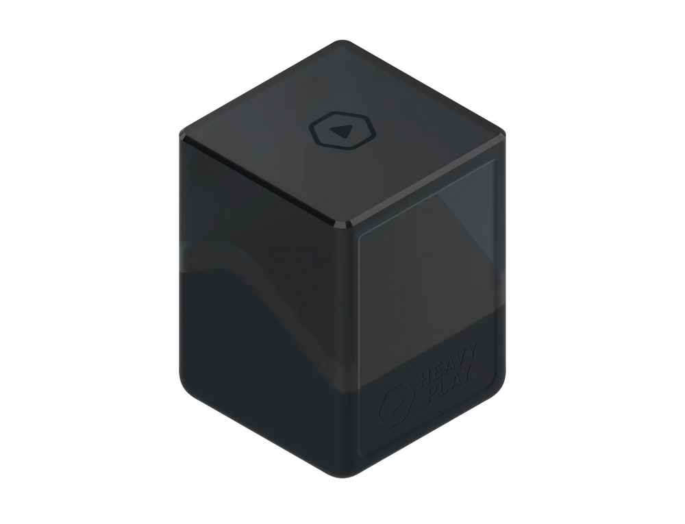 Heavy Play - RFG DECKBOX - WARLOCK BLACK