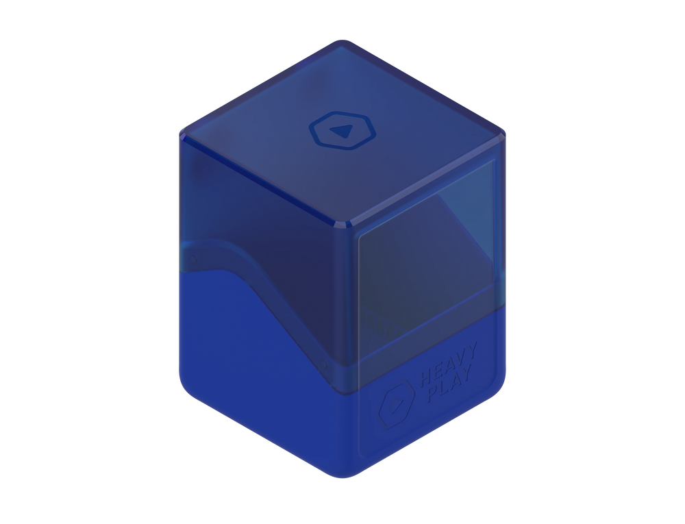 Heavy Play - RFG DECKBOX - WIZARD BLUE