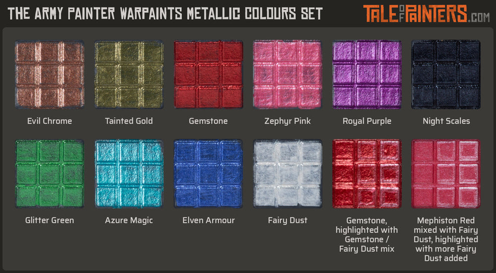 Warpaints: Metallic Colours Paint Set