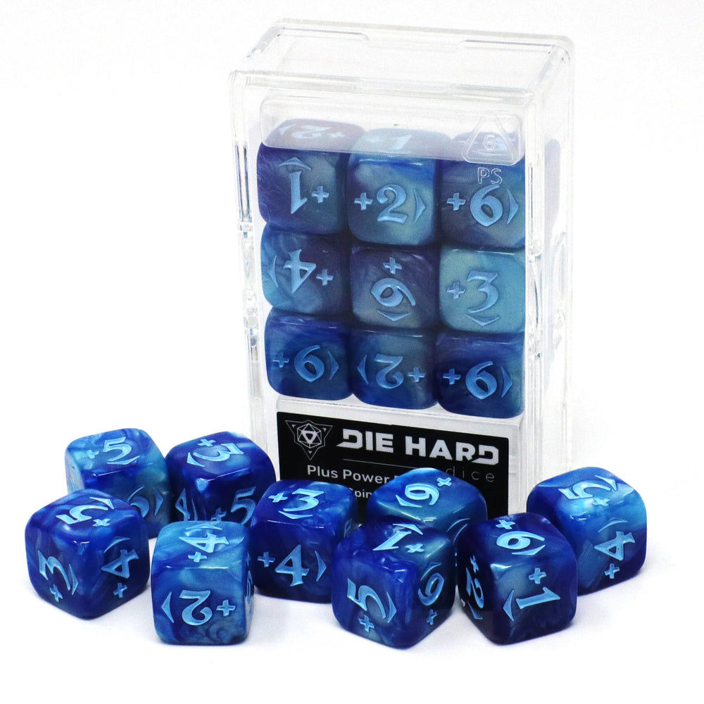 Die Hard: MtG Spindown Counters - Plus Power Pack - Blue