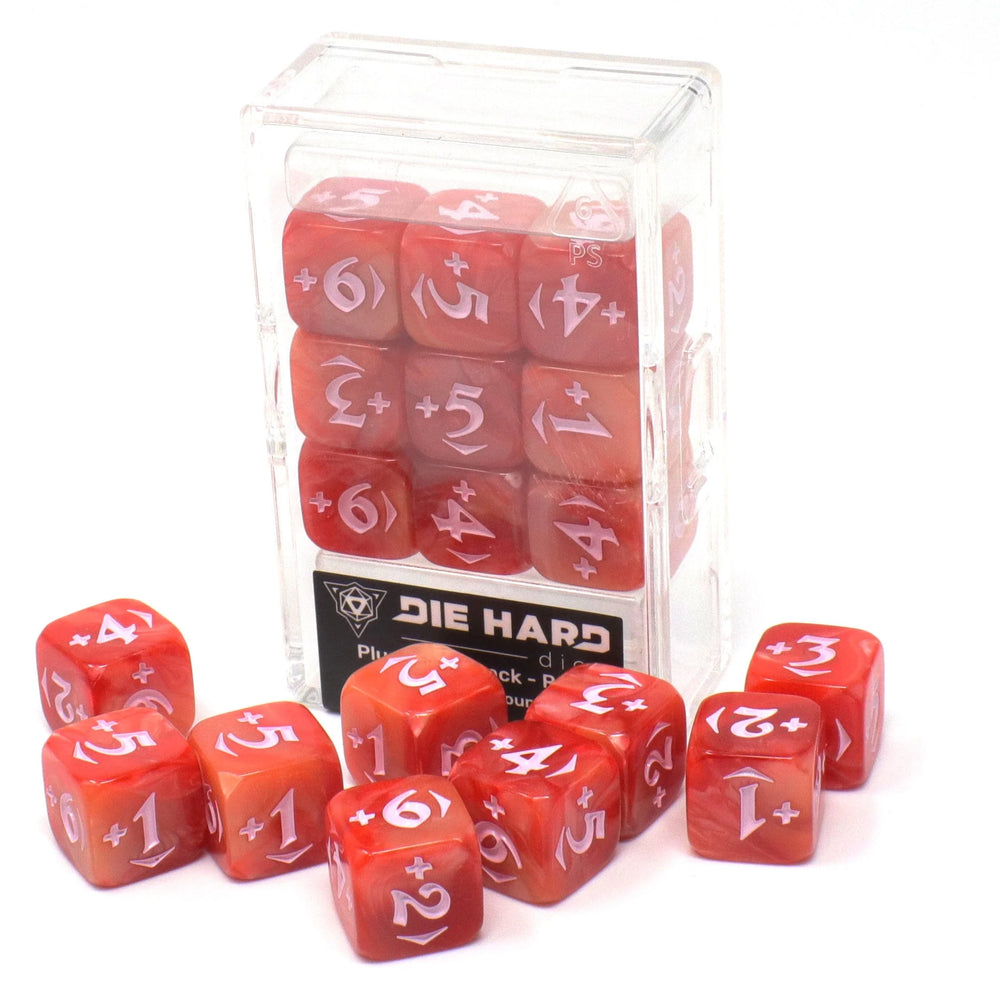 Die Hard: MtG Spindown Counters - Plus Power Pack - Red