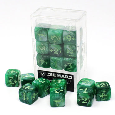Die Hard: MtG Spindown Counters - Plus Power Pack - Green