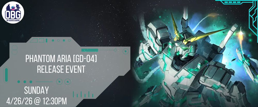Gundam TCG: GD-04 Release - Sunday 12:30pm 04/26/2026