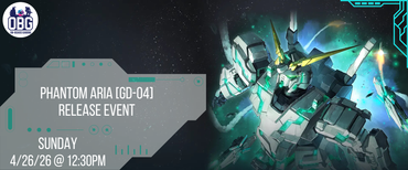 Gundam TCG: GD-04 Release - Sunday 12:30pm 04/26/2026