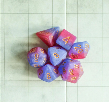 MDG: Bi-Sexual Flag Dice Set