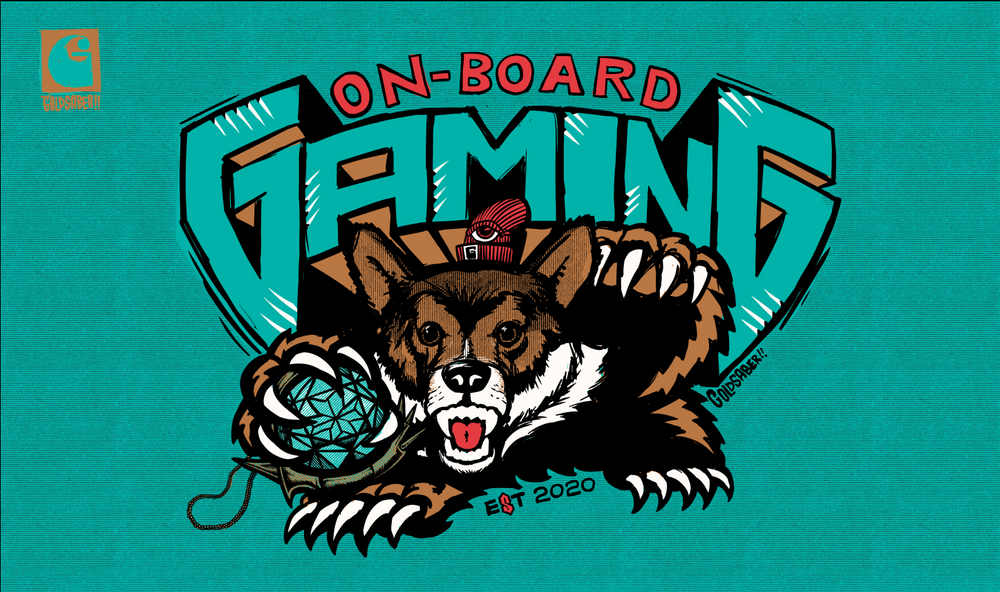 OBG 6th Anniversary Standard Teal Playmat - Goldsaber
