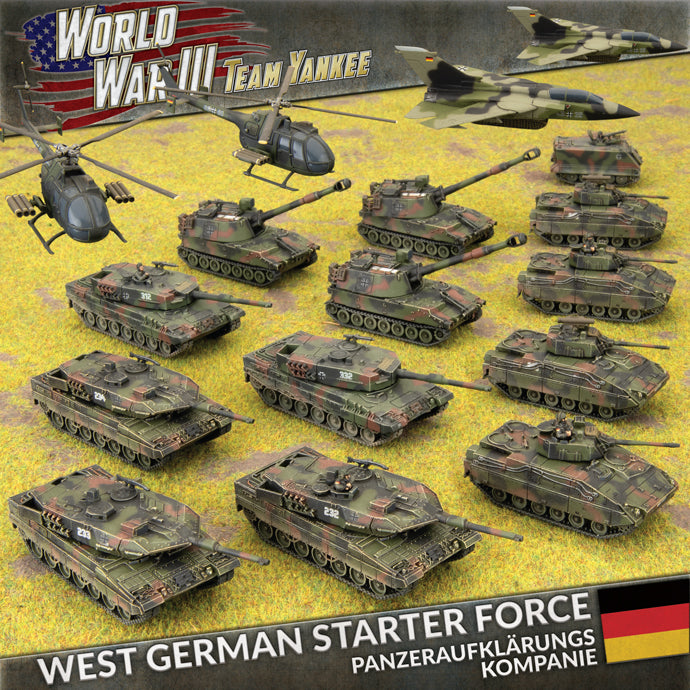 West German Starter Force - Panzeraufklärungs Kompanie (WWIII Plastic)