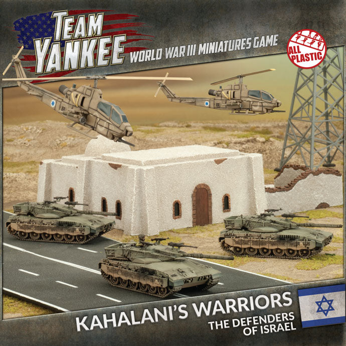 Kahalani's Warriors (Plastic Army Deal) (WWIII x3 Tanks x2 Aircraft Plastic)The Defenders of Israel