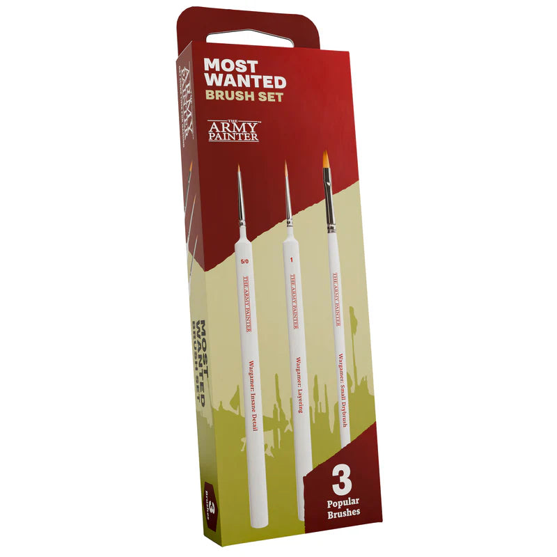 Army Painter - Most Wanted Brush Set