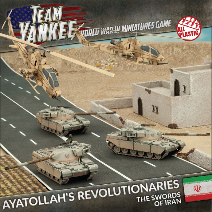 Ayatollah's Revolutionaries (Plastic Army Deal) (WWIII x3 Tanks x2 Aircraft Plastic)The Swords of Iran