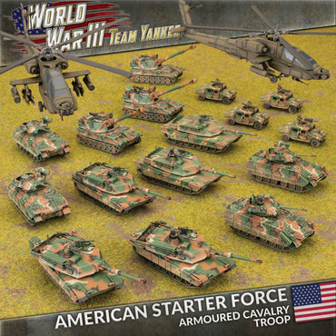 WWIII: American Starter Force (WWIII x16 Tanks x2 Aircraft Plastic)