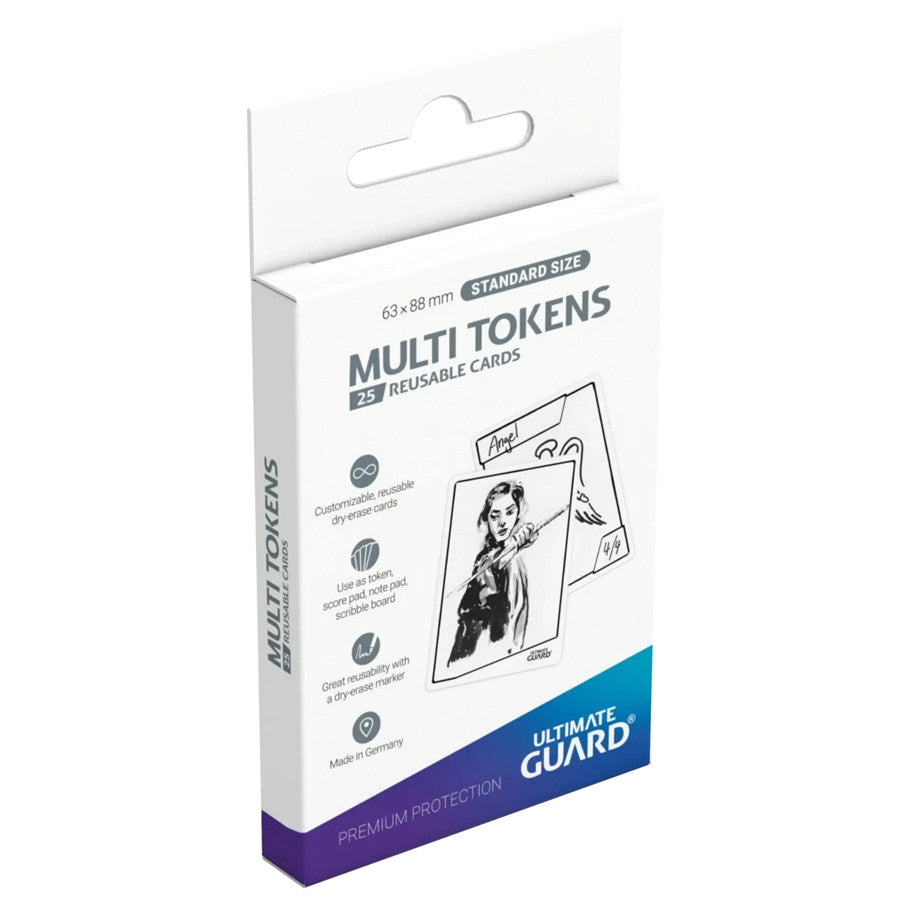 Multi-Tokens White Dry Erase