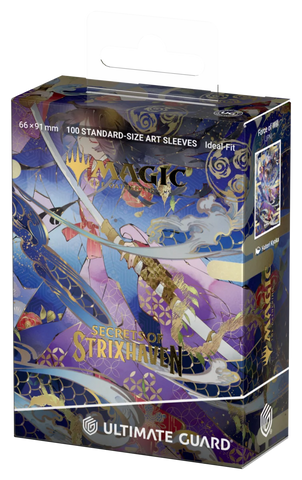 Ultimate Guard 100 Count Standard Art Sleeves: Secrets of Strixhaven Collection