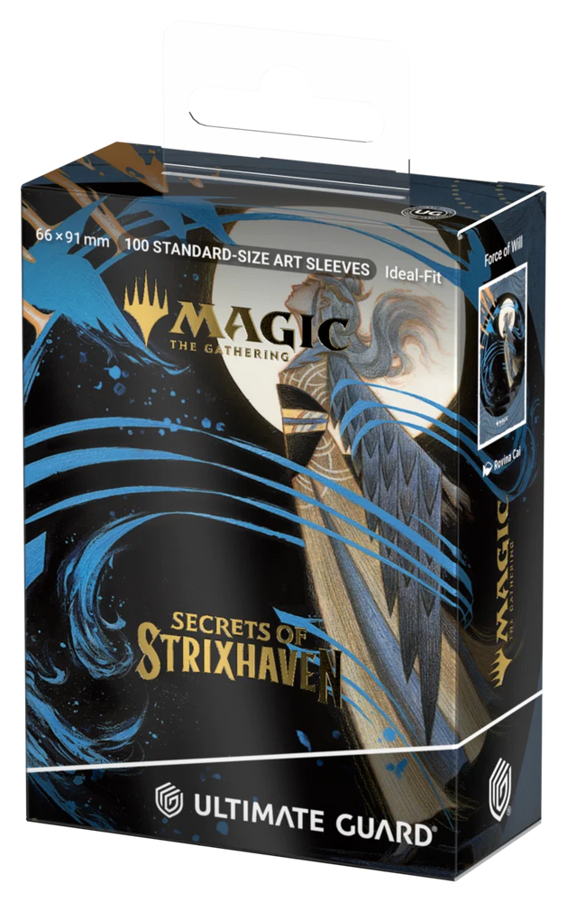 Ultimate Guard 100 Count Standard Art Sleeves: Secrets of Strixhaven Collection