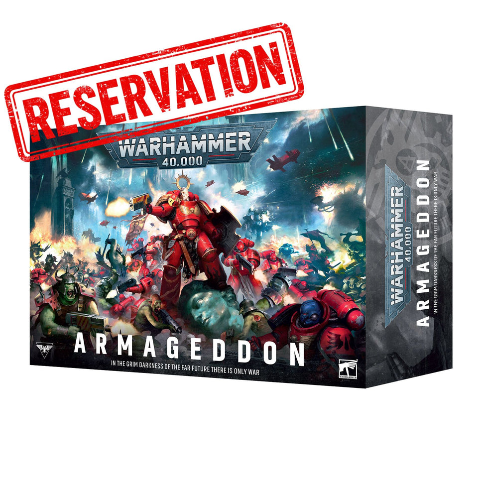 Reservation for Warhammer 40,000: Armageddon Launch Box