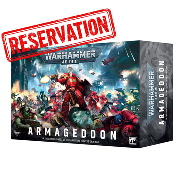 Reservation for Warhammer 40,000: Armageddon Launch Box