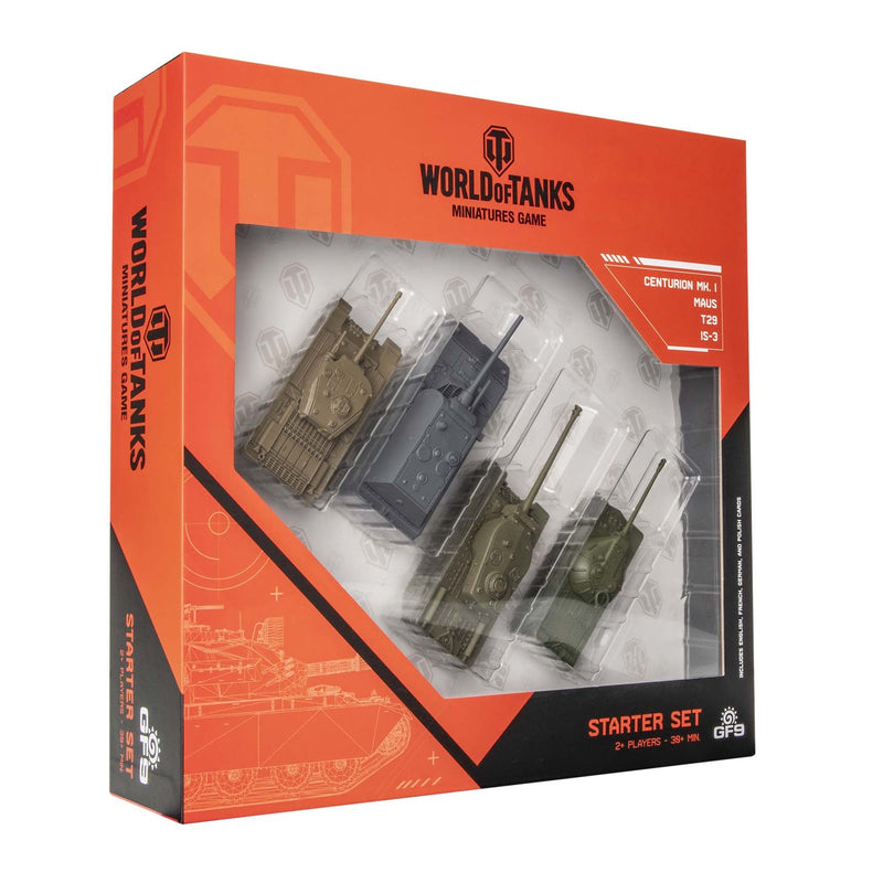 World of Tanks Starter Set (Maus, T29, IS-3, Centurion) - (English, French, German, Polish)