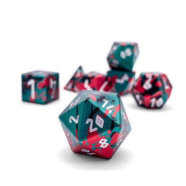 Norse Foundry - Wild Hunt 7 Pieced RPG Aluminum Wondrous Dice