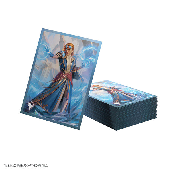 MTG Premium Art sleeves- Reality Fracture- Chandra, Chill of Compliance (105ct)