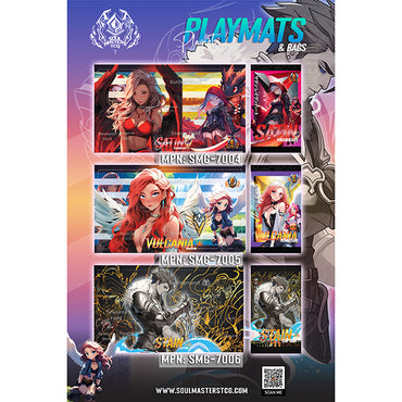 Soul Masters TCG: Gridded Playmat /w Bag