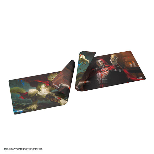 MTG Double-Sided Playmat- Reality Fracture- Edgar, Ancient Bloodlord/Edgar, Moonlit Sovereign