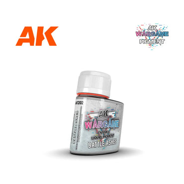 AK Wargame Liquid Pigment 35mm Battle Ashes