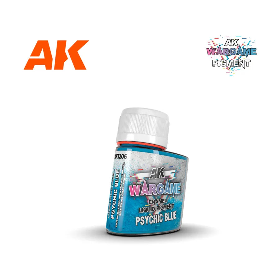 AK Wargame Liquid Pigment 35mm Psychic Blue