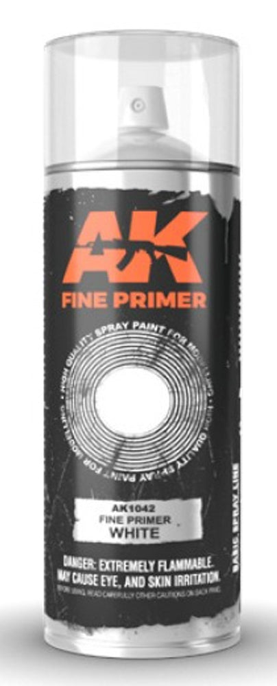 AK Fine White Lacquer Paint 200ml Spray