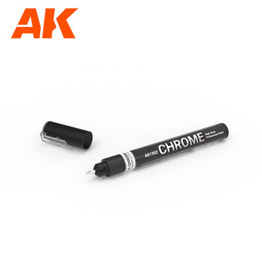 AK  Metallic Liquid Marker Chrome 1mm