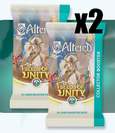Altered - Booster Display- Seeds of Unity + 2x Collector Pack Bundle Pre-Order