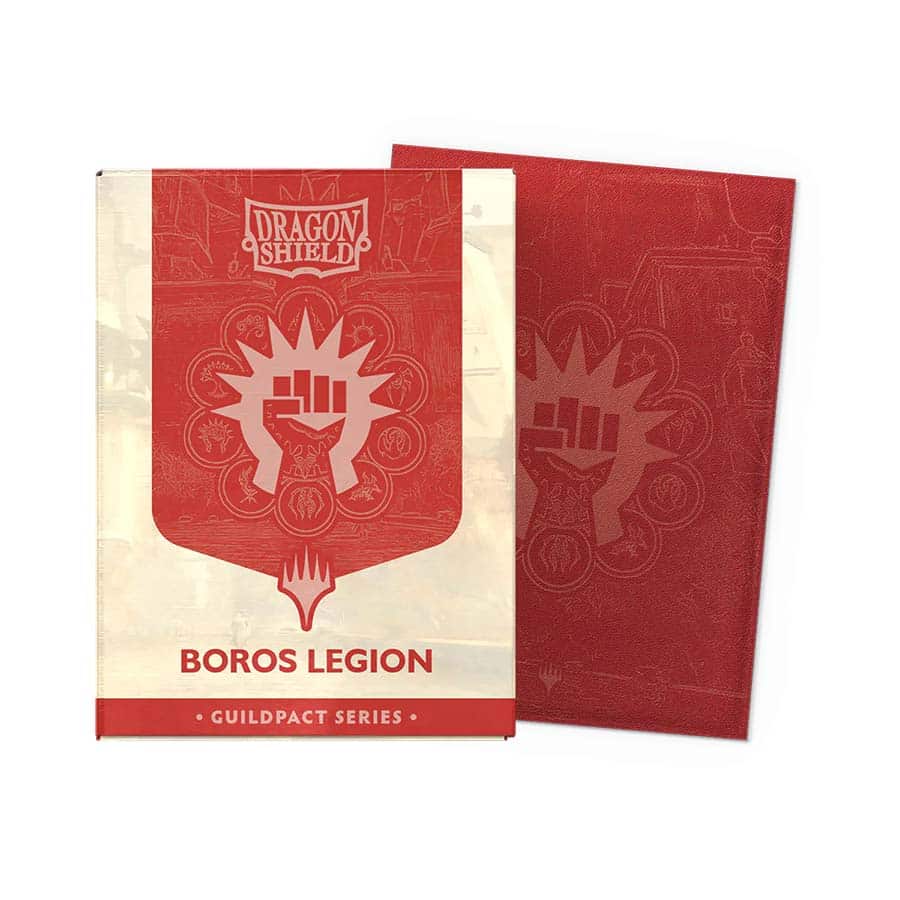 Dragon Shield Standard Size Card Sleeves(100): Guildpact Series - Boros Legion