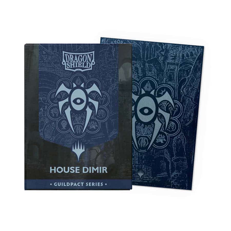 Dragon Shield Standard Size Card Sleeves(100): Guildpact Series - House Dimir