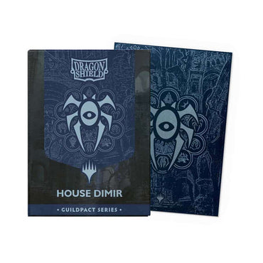 Dragon Shield Standard Size Card Sleeves(100): Guildpact Series - House Dimir
