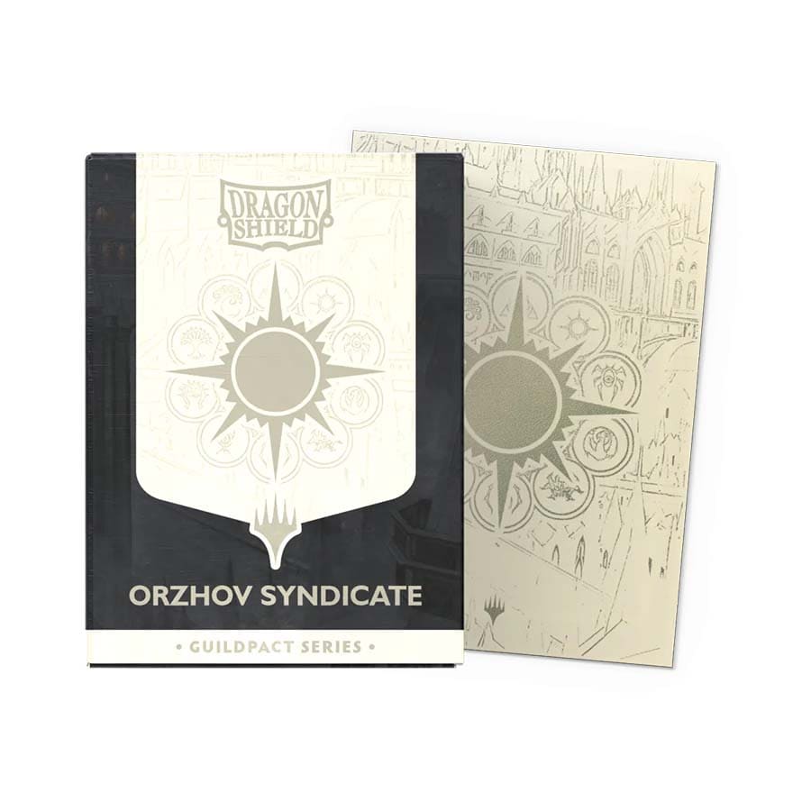 Dragon Shield Standard Size Card Sleeves(100): Guildpact Series - Orzhov Syndicate