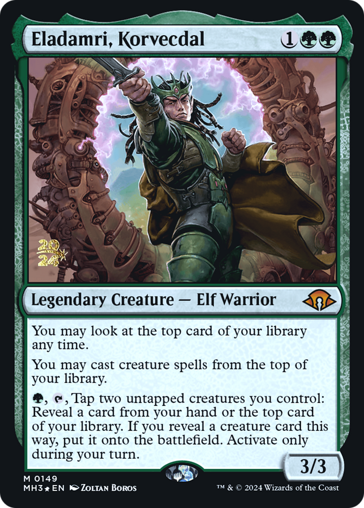 Eladamri, Korvecdal [Modern Horizons 3 Prerelease Promos]