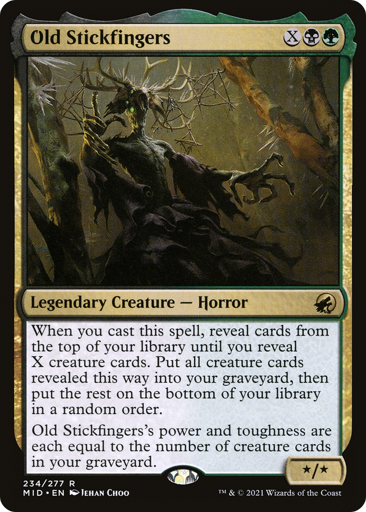 Old Stickfingers [Innistrad: Midnight Hunt]