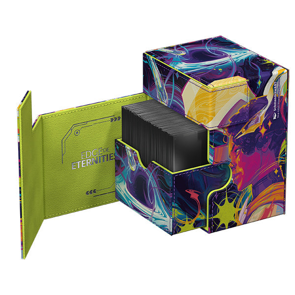 Deck Case: Flip´n´Tray 133+ Standard Size - MTG- Edge of Eternities- Haliya and Tezzeret