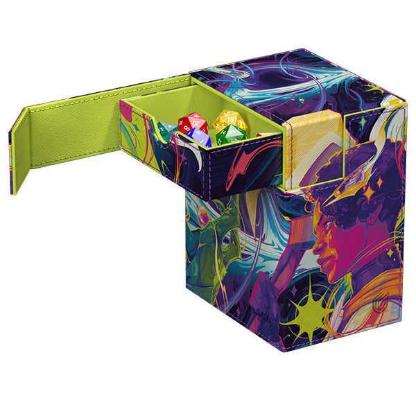 Deck Case: Flip´n´Tray 133+ Standard Size - MTG- Edge of Eternities- Haliya and Tezzeret