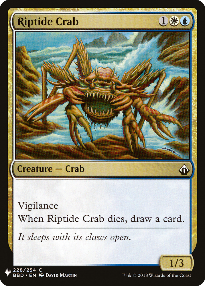 Riptide Crab [Mystery Booster]