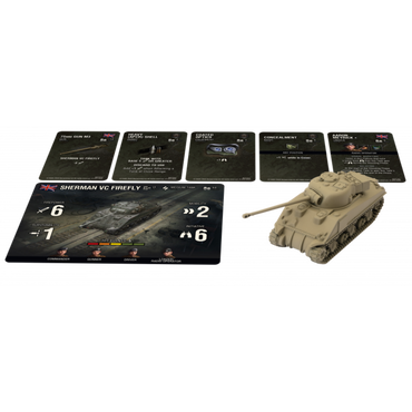 World of Tanks Expansion - British (Sherman Firefly Plastic)