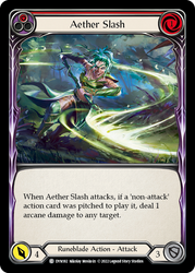 Aether Slash (Red) [DYN182] (Dynasty)